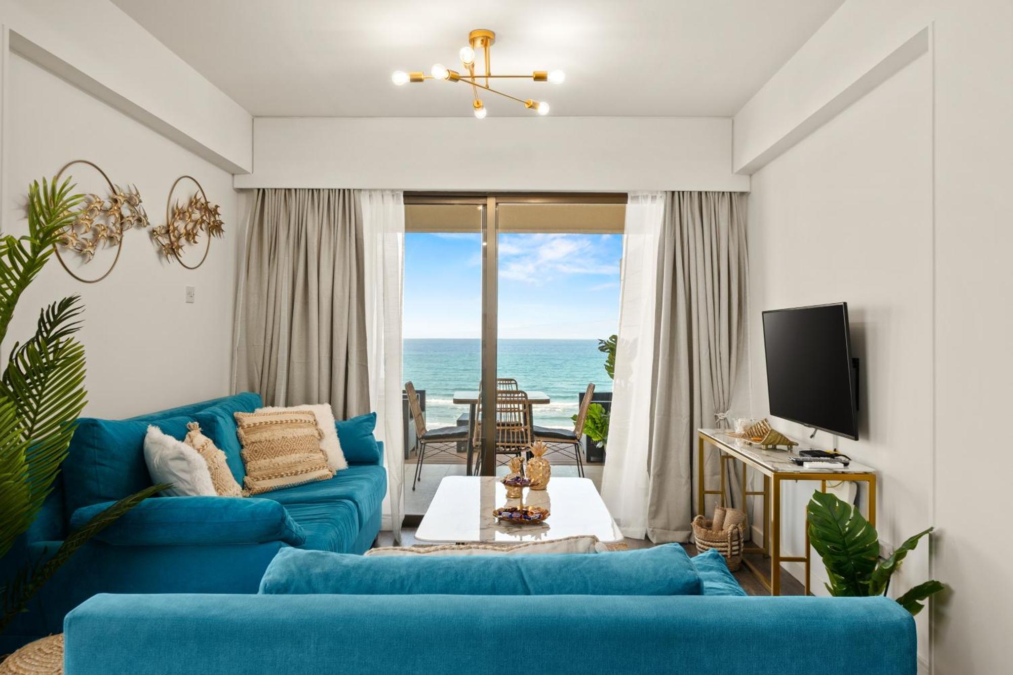 Lazuli Sea View Beachfront Ap 254 Lejlighed Larnaca Eksteriør billede