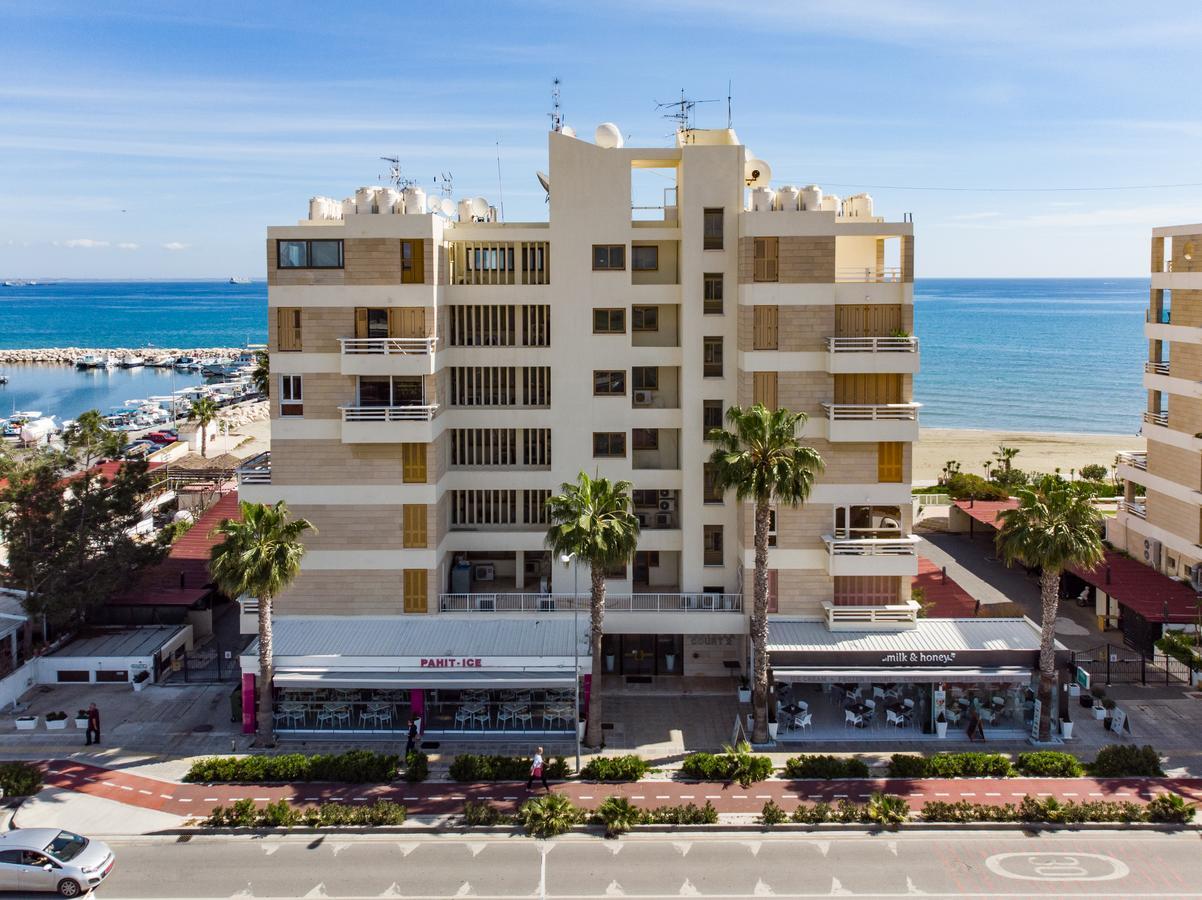 Lazuli Sea View Beachfront Ap 254 Lejlighed Larnaca Eksteriør billede